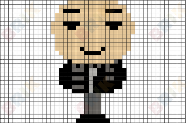 Gru Pixel Art