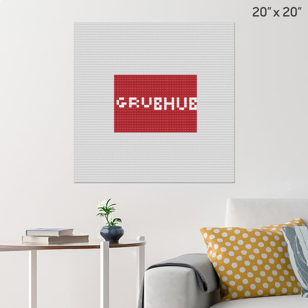 Grubhub Brick Poster