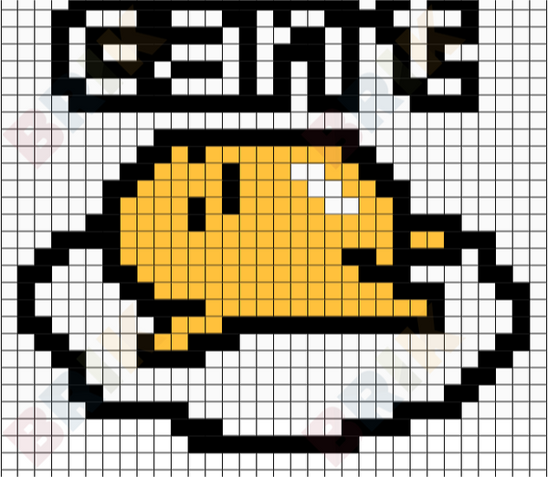gudetama pixel art