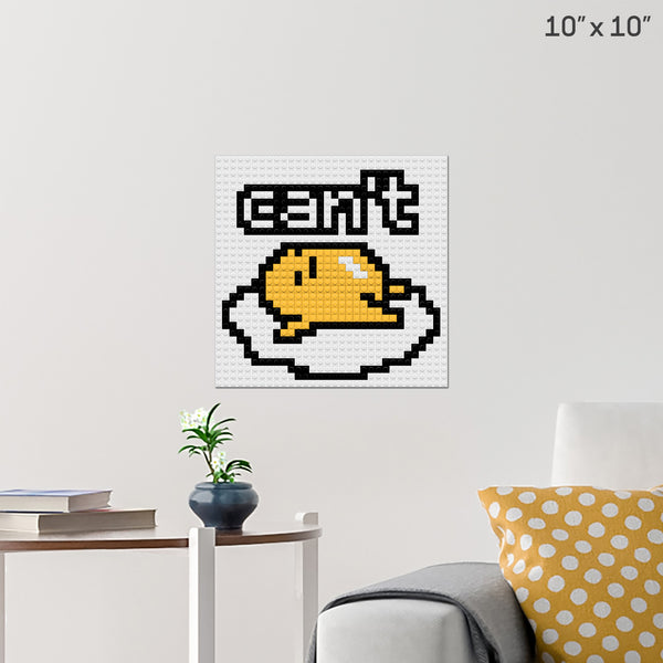 gudetama Brick Poster