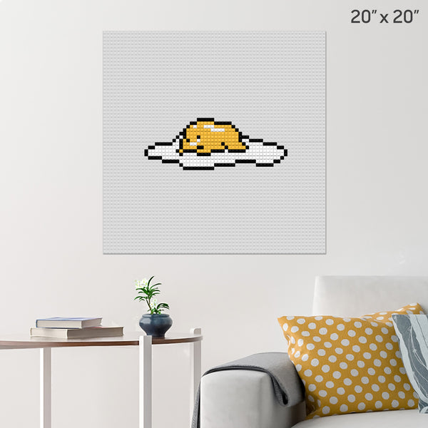 Gudetama Brick Poster