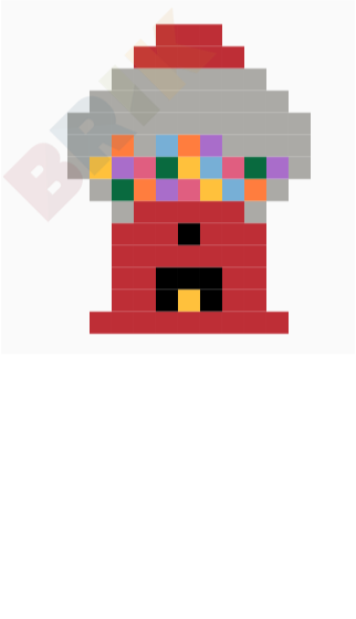 Gumball Machine Pixel Art