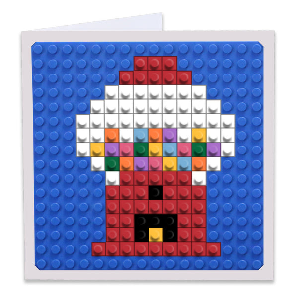 Gumball Machine Greeting Card