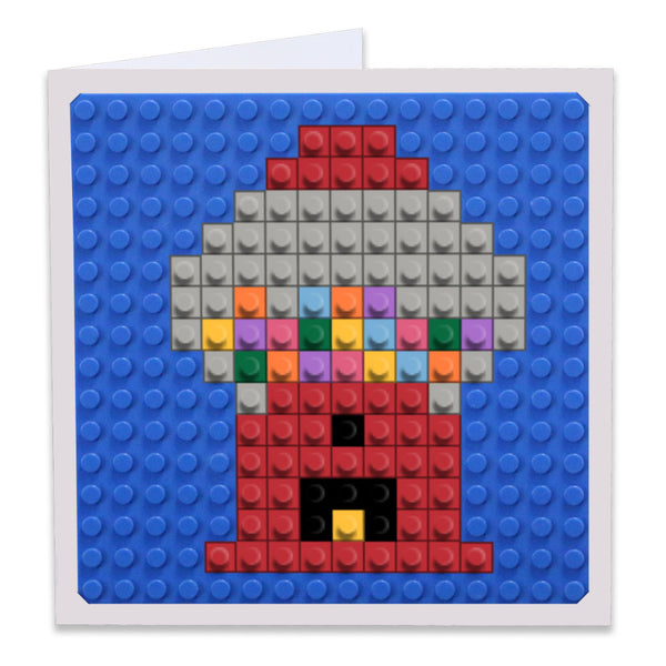 Gumball Machine Greeting Card