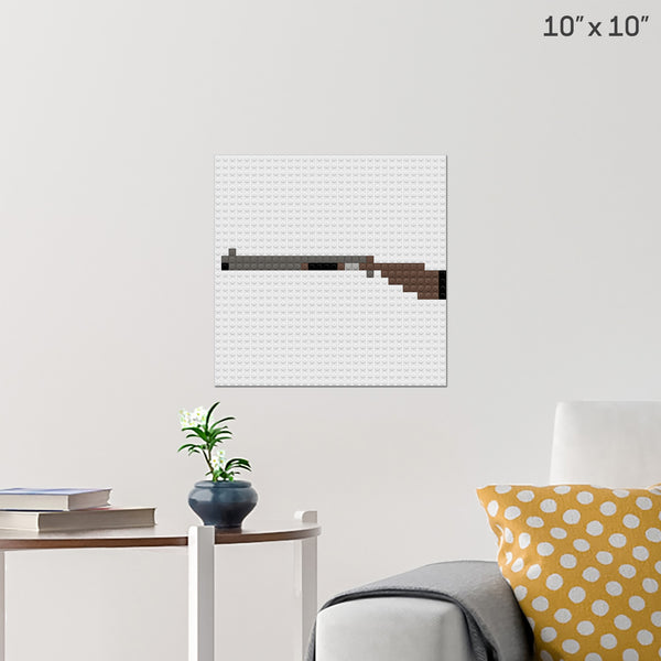 guns Brick Poster