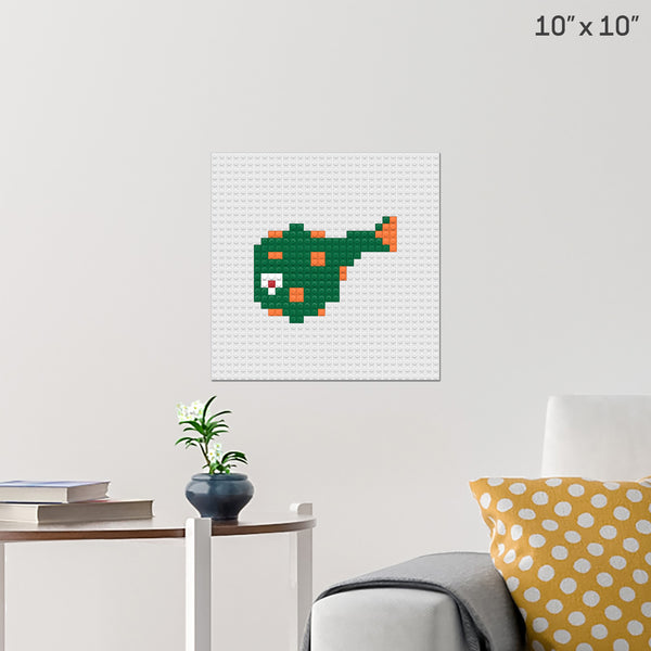 gurdiun Brick Poster