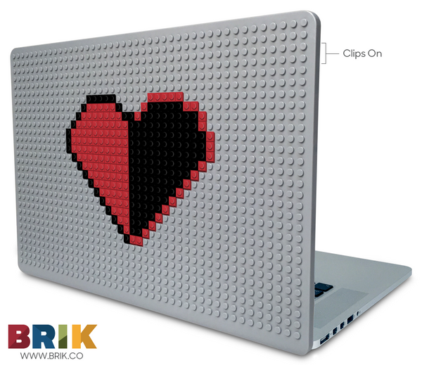 half deppresed half heart Laptop Case