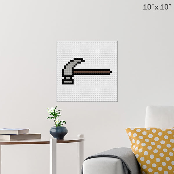 Hammer Brick Poster