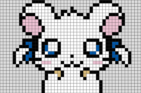 Hamtaro Bijou Pixel Art