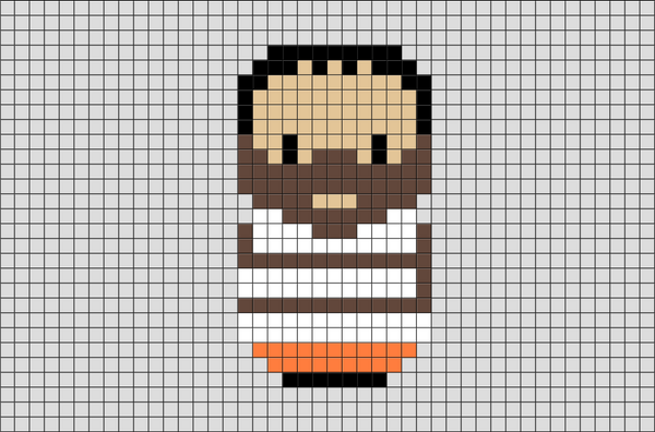 Hannibal Lecter Pixel Art