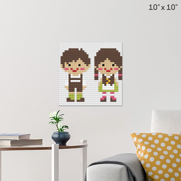 Hansel and Gretel Brick Poster
