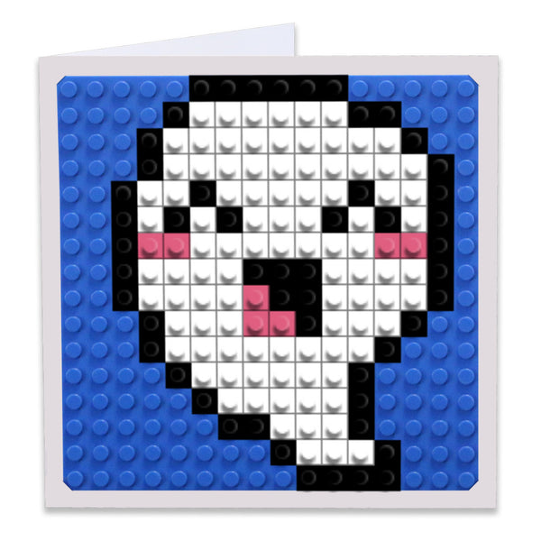 Happy Ghost Greeting Card