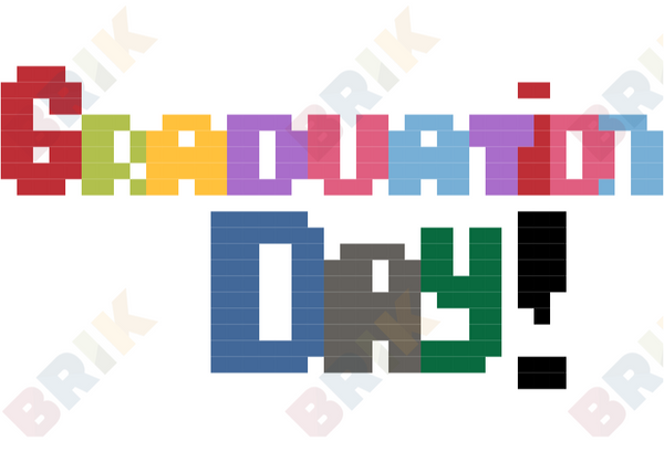 Happy Graduation Day!  Pixel Art