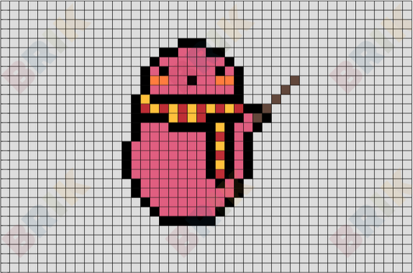 Harry Potato Pixel Art