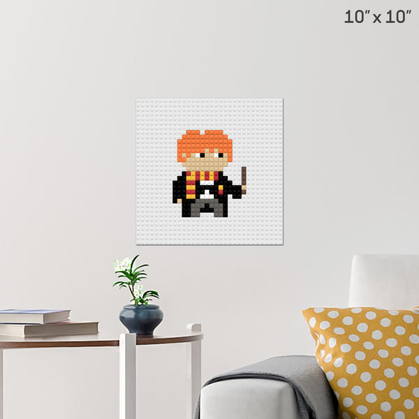 Harry Potter Ron Brick Poster