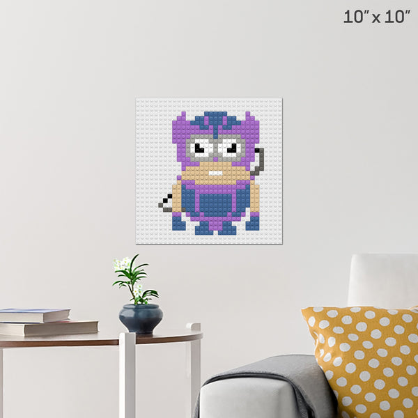 Hawkeye Brick Poster