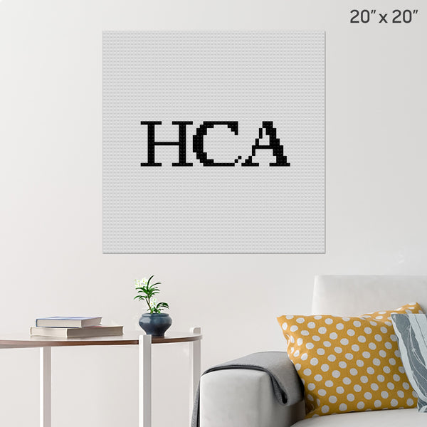 HCA Inc. Brick Poster