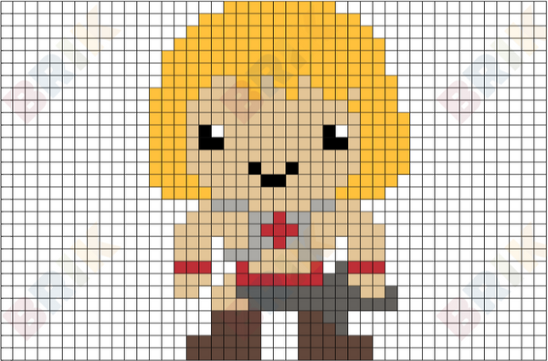 He-Man Pixel Art