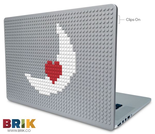 Heart and Moon Laptop Case