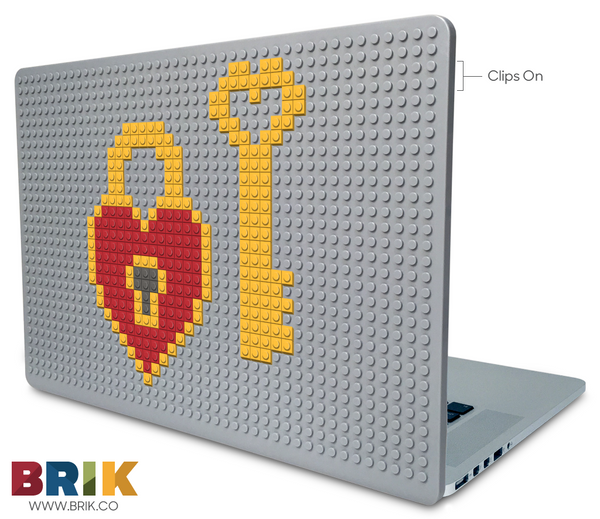 Heart Lock and Key Laptop Case