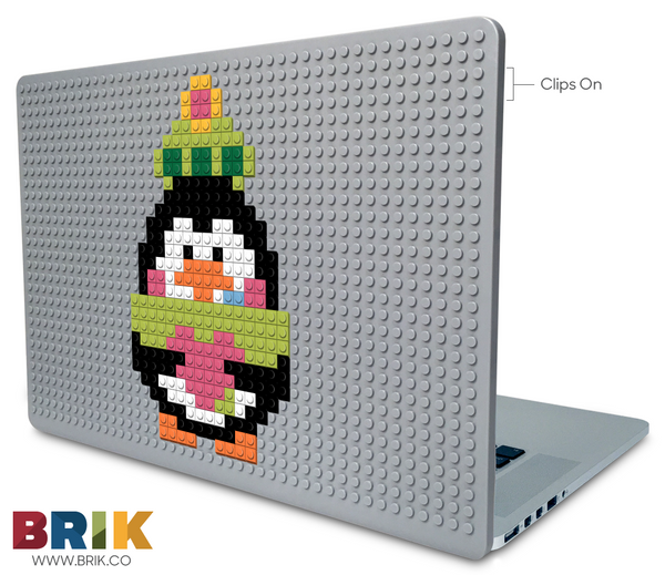 Heart Penguin Laptop Case