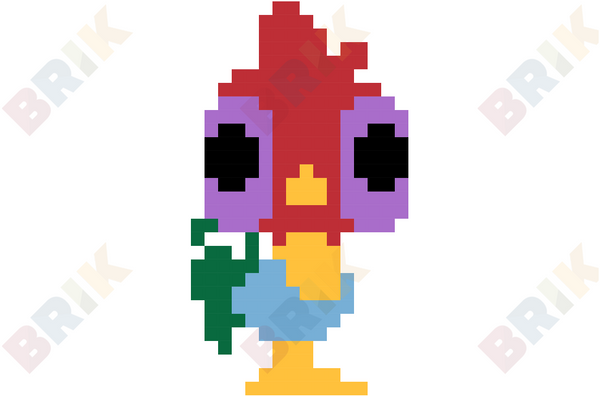 Heihei Pixel Art