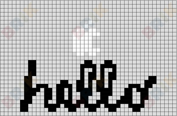 Hello Pixel Art