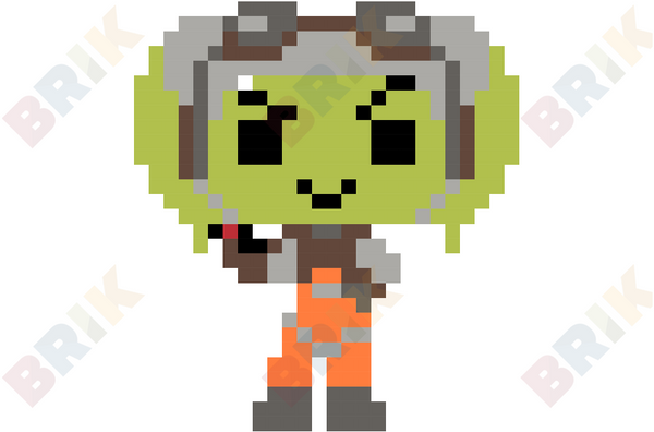 Hera Syndulla Pixel Art