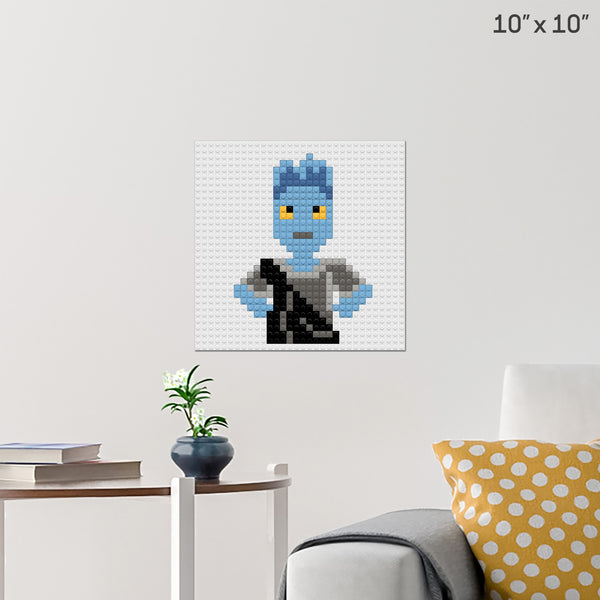 Hercules Hades Brick Poster