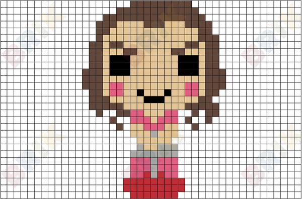 Hermione Pixel Art