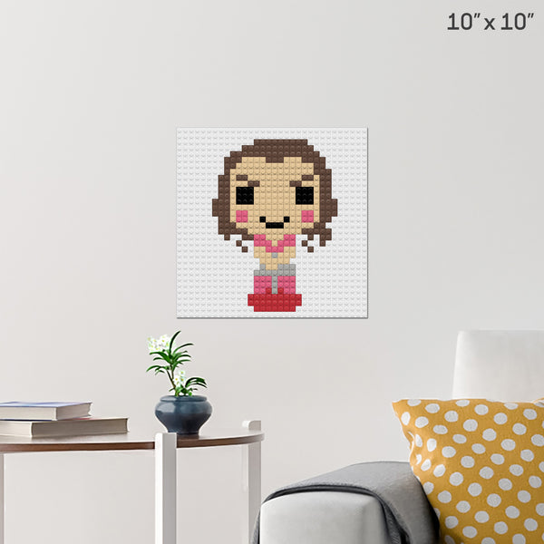 Hermione Brick Poster