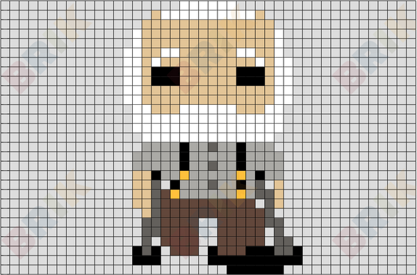 Hershel Greene Pixel Art