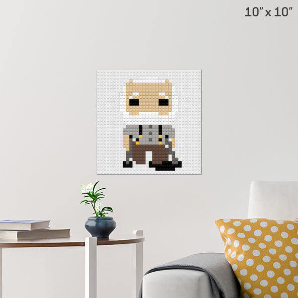 Hershel Greene Brick Poster