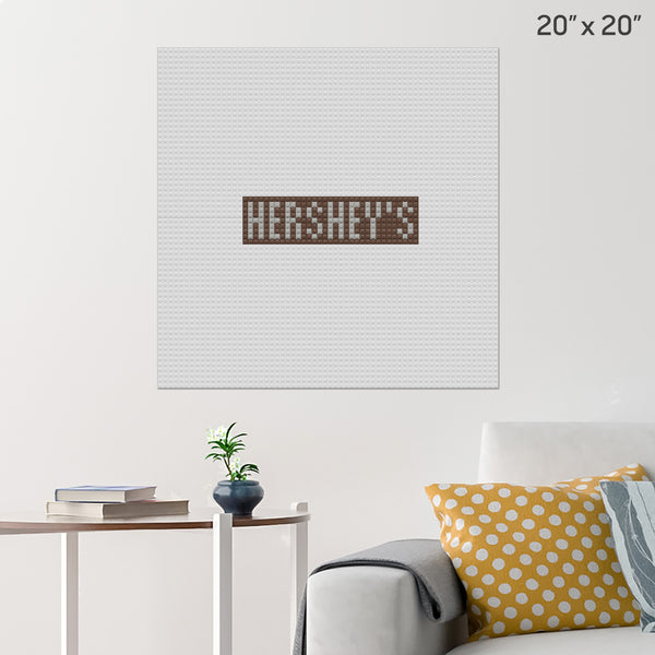 Hershey Foods Corporation Brick Poster
