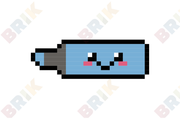Highlighter Pixel Art