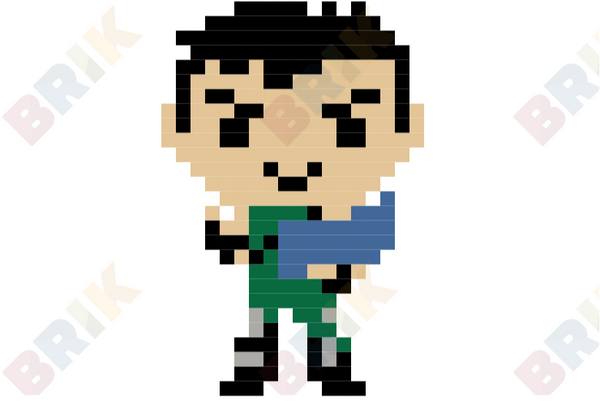 Highrise Assault Trooper Pixel Art