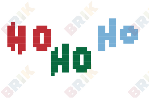 Ho Ho Ho Pixel Art