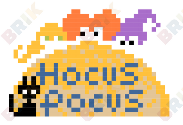 Hocus Pocus Pixel Art