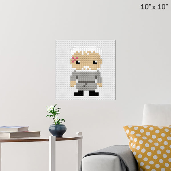 Hodor Brick Poster