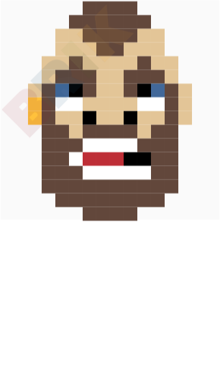 Hog Rider Pixel Art
