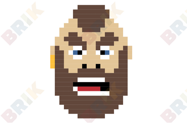 Hog Rider Pixel Art