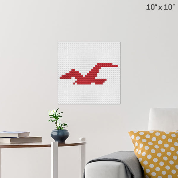 Hollister Brick Poster