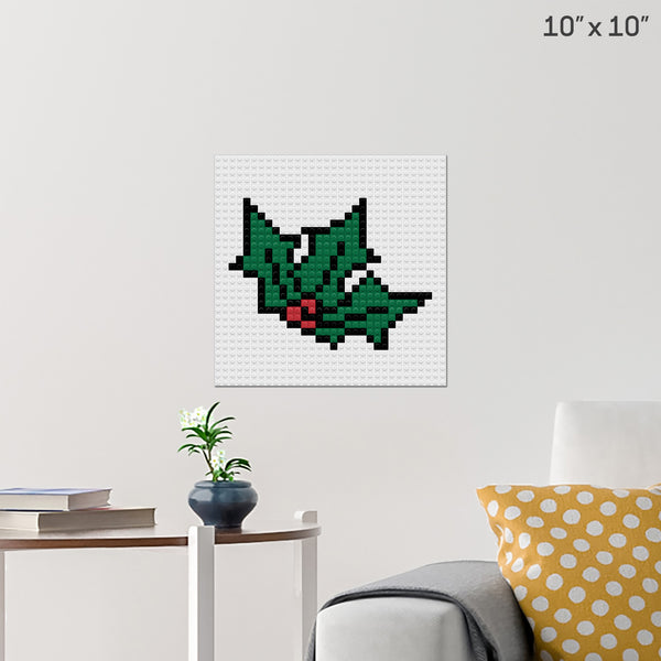 Holly Brick Poster
