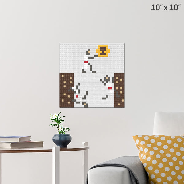 Holy Grail Brick Poster