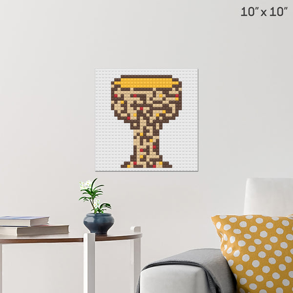 Holy Grail Brick Poster