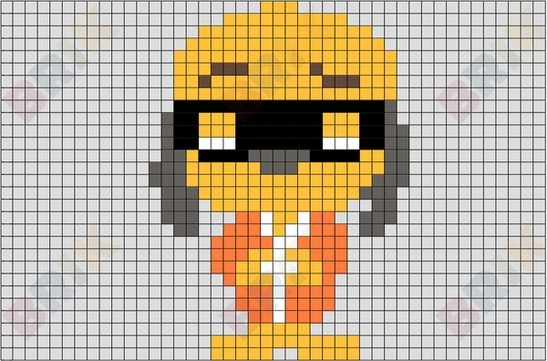Hong Kong Phooey Pixel Art