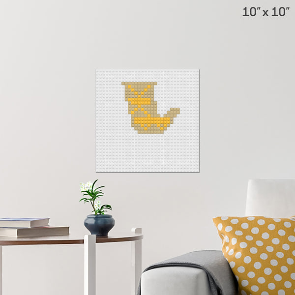 Horn Brick Poster