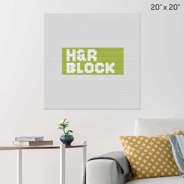 H&R Block, Inc. Brick Poster