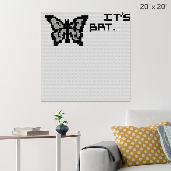 i am a bat. Brick Poster