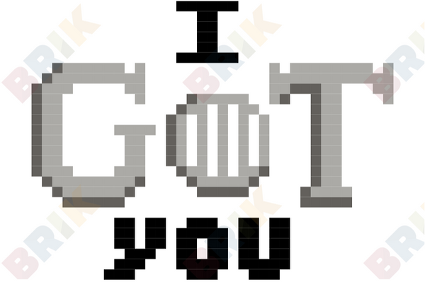 I GoT You Pixel Art